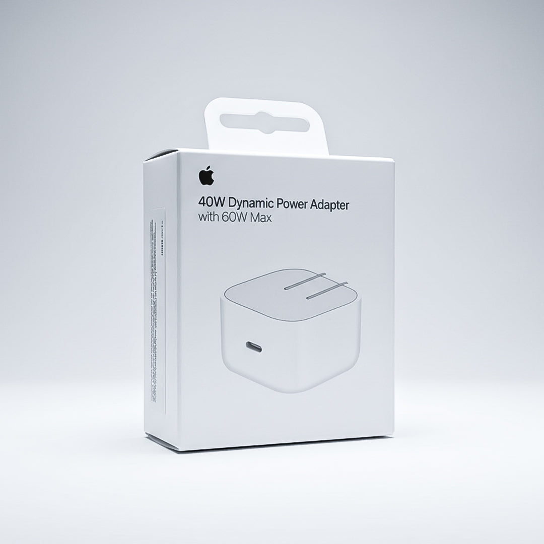 Mobax 40W Dynamic Power Adapter for iPhone | Fast Charging with 60W Max