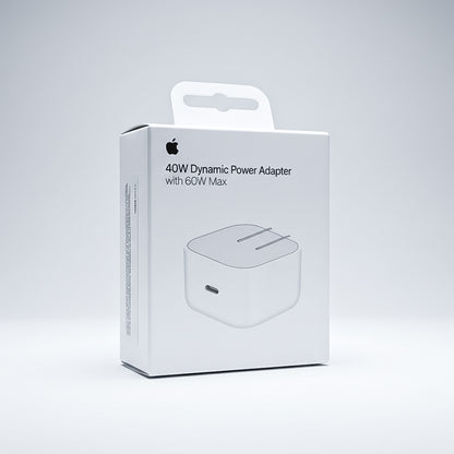 Mobax 40W Dynamic Power Adapter for iPhone | Fast Charging with 60W Max