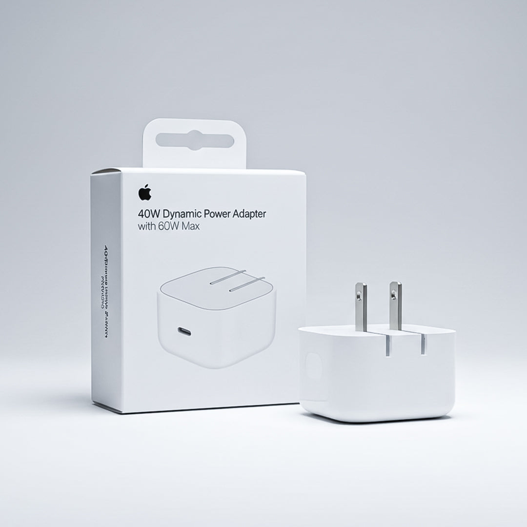 Mobax 40W Dynamic Power Adapter for iPhone | Fast Charging with 60W Max