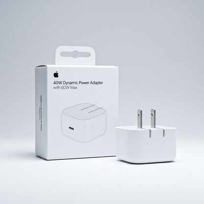 Mobax 40W Dynamic Power Adapter for iPhone | Fast Charging with 60W Max