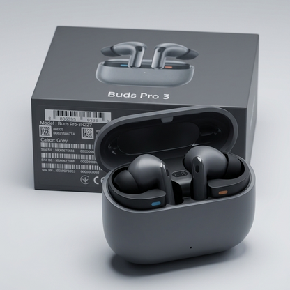 Samsung Galaxy Buds Pro 3 Wireless Earbuds – Active Noise Cancelling, Deep Bass Sound, Bluetooth 5.3, Long Battery Life, Premium In-Ear Headphones for Calls & Music
