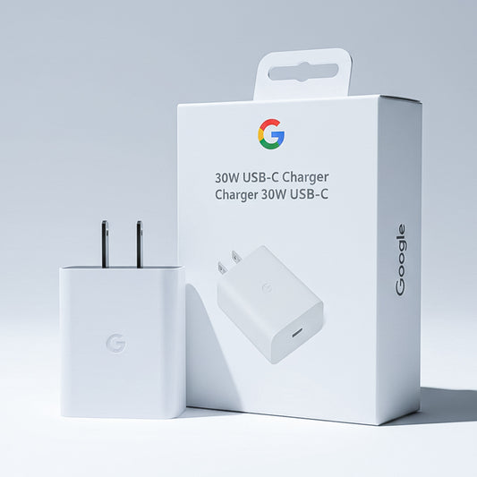 Google 30W USB-C Fast Charger for Pixel | Power Adapter with Safe Charging